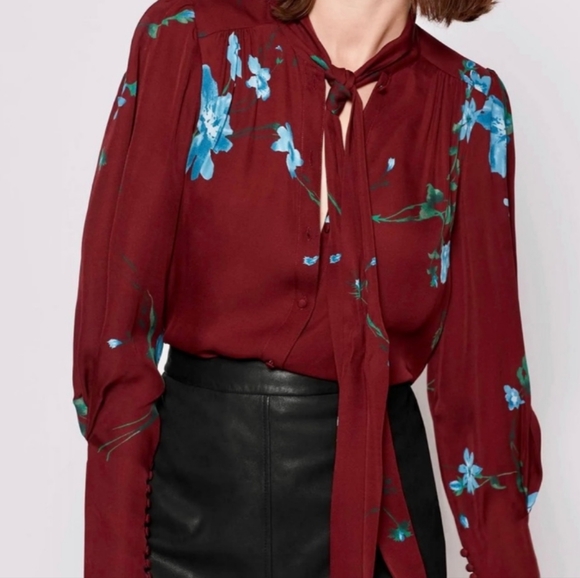 Joie Hot look silk blouse - Picture 3 of 12